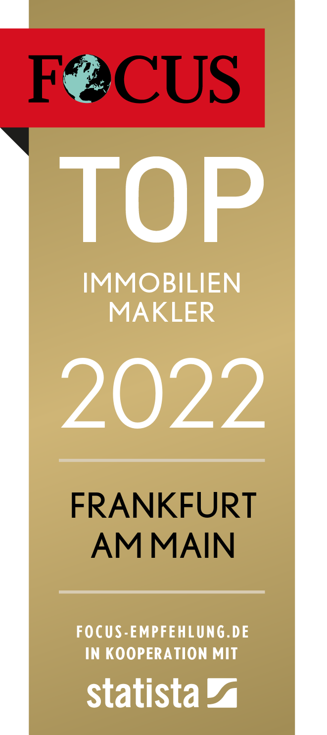 Auszeichnung TOP Immobilienmakler Frankfurt am Main 2022